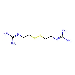 Bis(2-guanidinoethyl)disulfide structure
