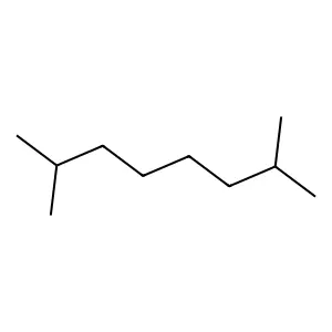 Compound C10H22 structure