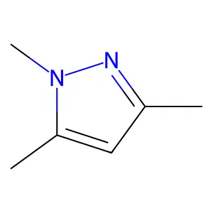 1,3,5-TRIMETHYLPYRAZOLE structure