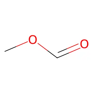 METHYL FORMATE structure