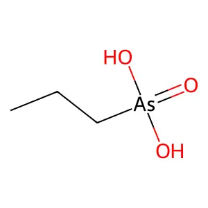 Propylarsonic acid structure