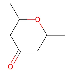 2,6-dimethyloxan-4-one structure