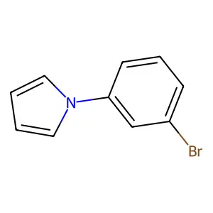 1-(3-bromophenyl)-1H-pyrrole structure