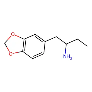 1-(3,4-Methylenedioxyphenyl)-2-butanamine structure