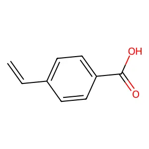 4-Vinylbenzoic acid structure