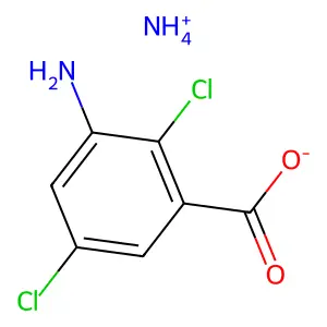 Chloramben-ammonium structure