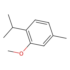 Thymyl methyl ether structure