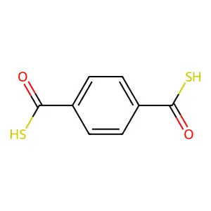 Dithioterephthalic acid structure