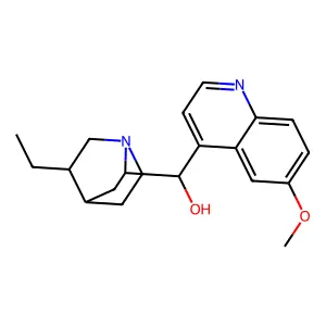 (5-ethyl-1-azabicyclo[2.2.2]octan-2-yl)-(6-methoxyquinolin-4-yl)methanol structure