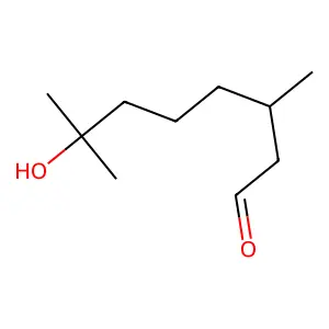 Hydroxycitronellal structure