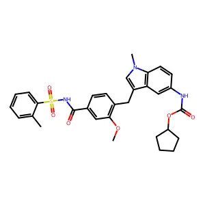 zafirlukast structure