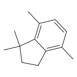 1,1,4,7-Tetramethylindan structure