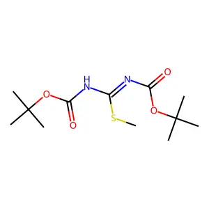 1,3-Di-Boc-2-methylisothiourea structure
