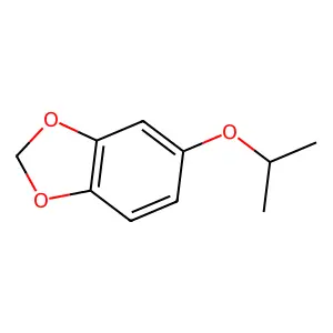 1,3-Benzodioxole, 5-(1-methylethoxy)- structure
