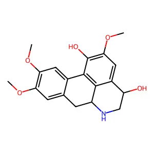 (+)-4-Hydroxywilsonirine structure
