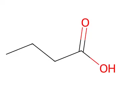 butyric acid structure