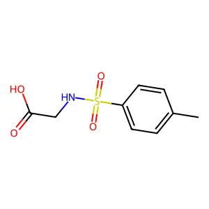 N-p-Tosylglycine structure