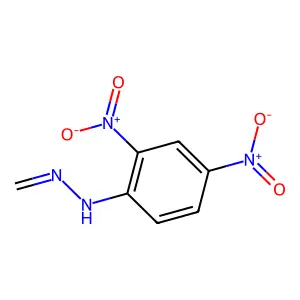 1-(2,4-dinitrophenyl)-2-methylenehydrazine structure