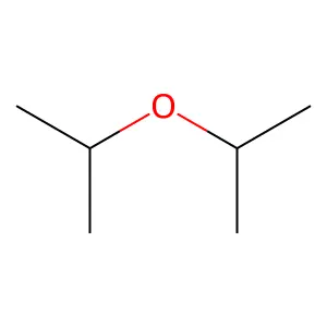 Diisopropyl ether structure