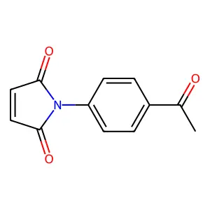 1-(4-Acetylphenyl)-1H-pyrrole-2,5-dione structure