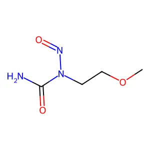 1-(2-methoxyethyl)-1-nitrosourea structure