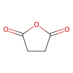 SUCCINIC ANHYDRIDE structure