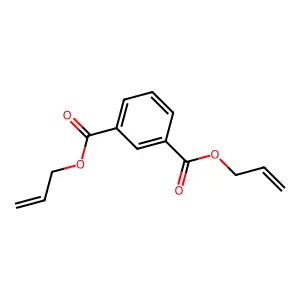 Diallyl isophthalate structure