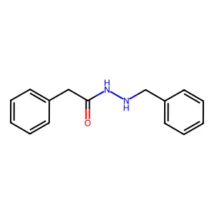 ACETIC ACID, PHENYL-, 2-BENZYLHYDRAZIDE structure