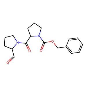 Z-Pro-Pro-CHO structure