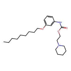 Compound C23H38N2O3 structure