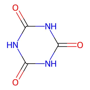 CYANURIC ACID structure