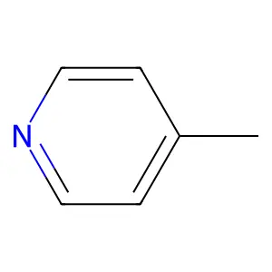 4-METHYLPYRIDINE structure