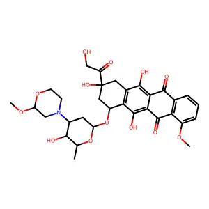 Nemorubicin structure