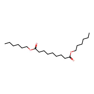 dihexyl nonanedioate structure