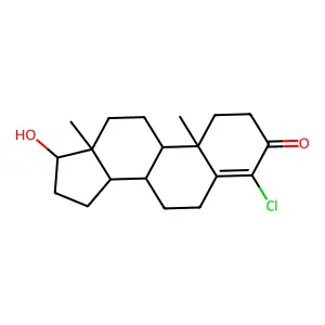 Clostebol structure