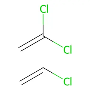 chloroethene1,1-dichloroethene structure