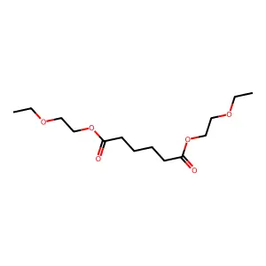 Bis(2-ethoxyethyl) adipate structure