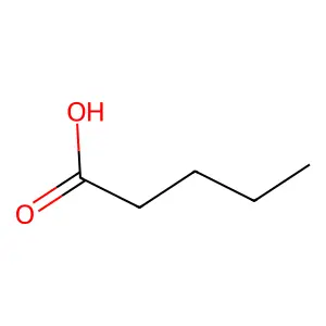 Valeric acid structure