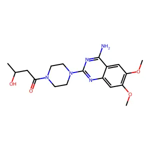 Neldazosin structure