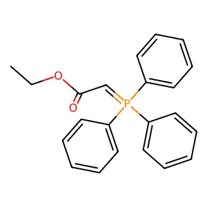 Ethyl (triphenylphosphoranylidene)acetate structure