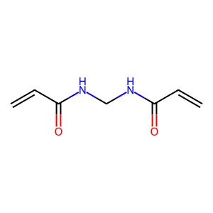 N,N'-METHYLENEBISACRYLAMIDE structure
