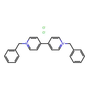 1,1'-Dibenzyl-4,4'-bipyridinium dichloride structure