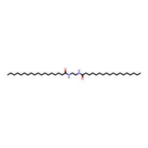 N-[2-(octadecanoylamino)ethyl]octadecanamide structure