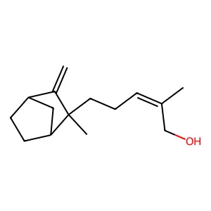 Compound C15H24O structure