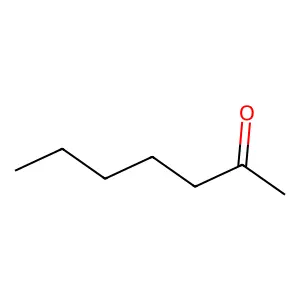 2-HEPTANONE structure