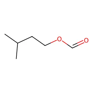Isopentyl formate structure