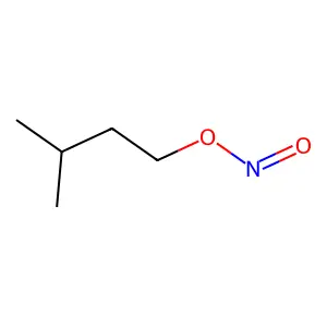 ISOAMYL NITRITE structure