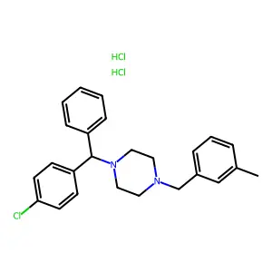Compound C25H29Cl3N2 structure