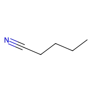 VALERONITRILE structure
