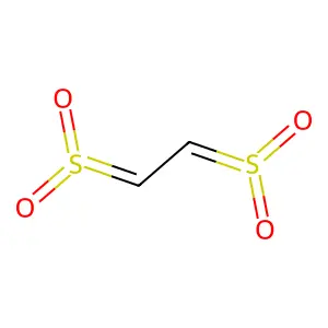1,2-disulfonylethane structure